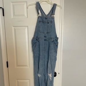 Denim Overalls